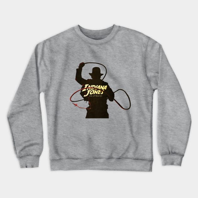 Indiana Jones and the dial of destiny Crewneck Sweatshirt by Buff Geeks Art